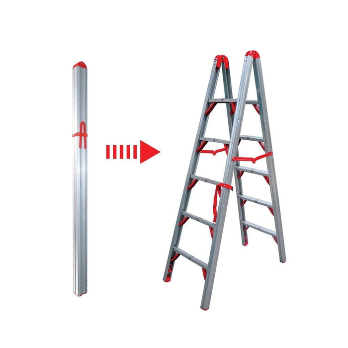 6FT Double Sided Folding Step Ladder - WIDOS Asia