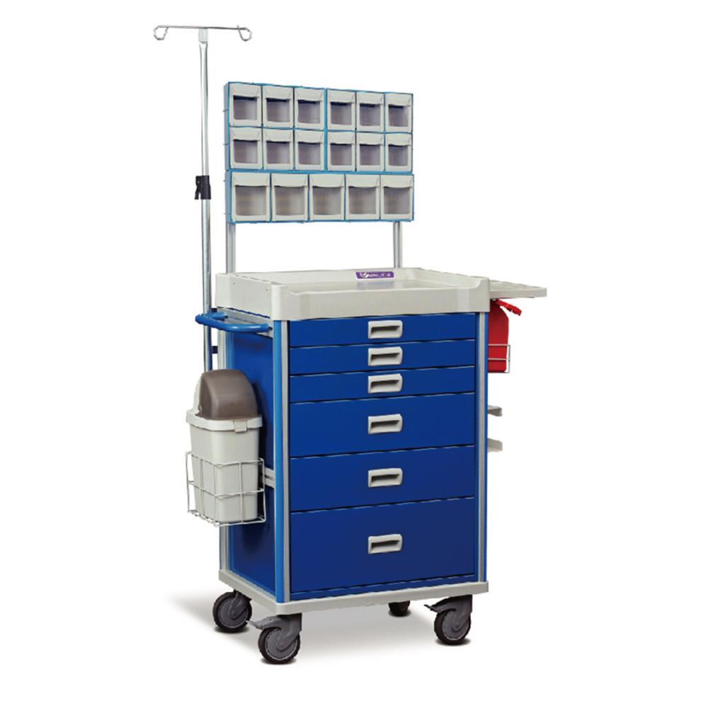 MX Anesthesia Cart 37" (Blue) - WIDOS Asia